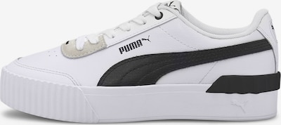 PUMA Sneaker 'Carina' in hellgrau / schwarz / weiß, Produktansicht