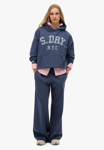Sweat-shirt Superdry en bleu