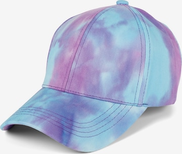 styleBREAKER Cap 'Baseballcap mit Batik Muster' in Blau: Vorderseite
