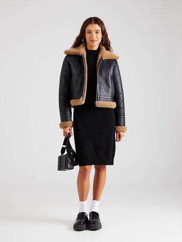 Pure Cashmere NYC Úpletové šaty – černá