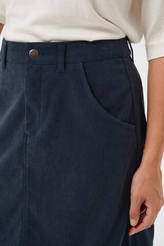 Kaffe Rok in Blauw
