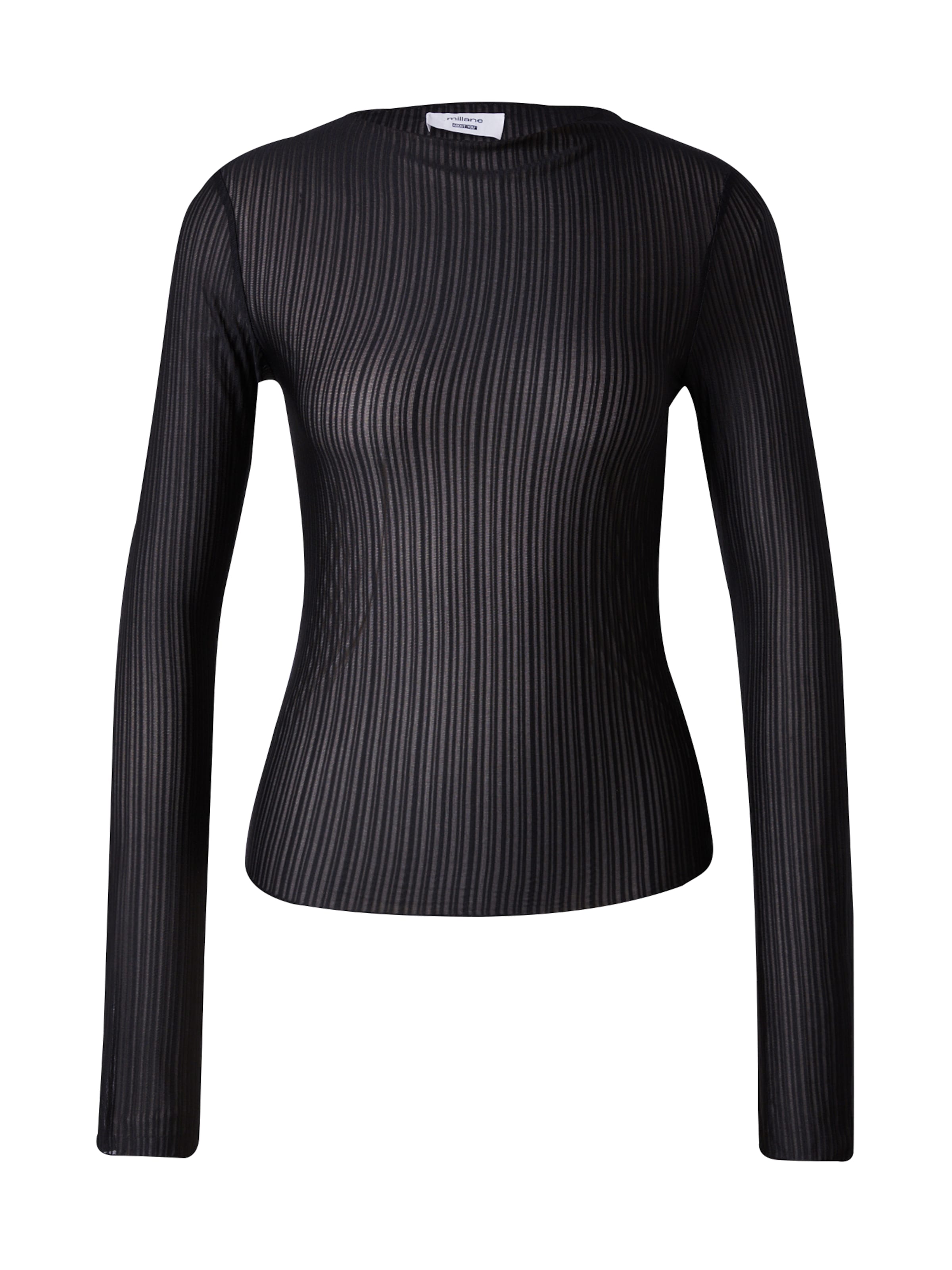 millane Тениска 'Giulia' в черно: отпред
