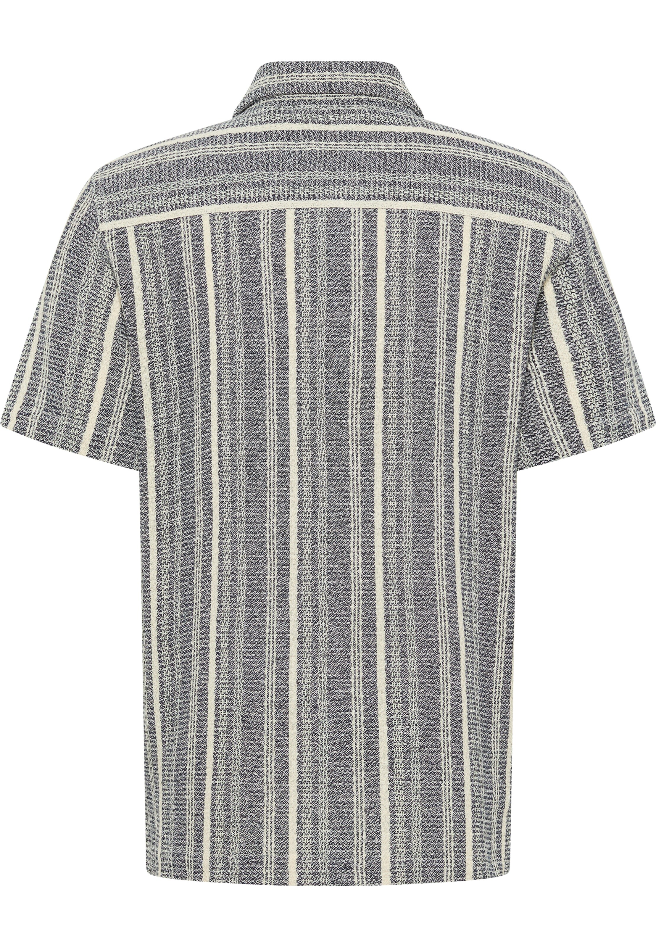 MUSTANG Regular fit Button Up Shirt 'Holiday' in Blue