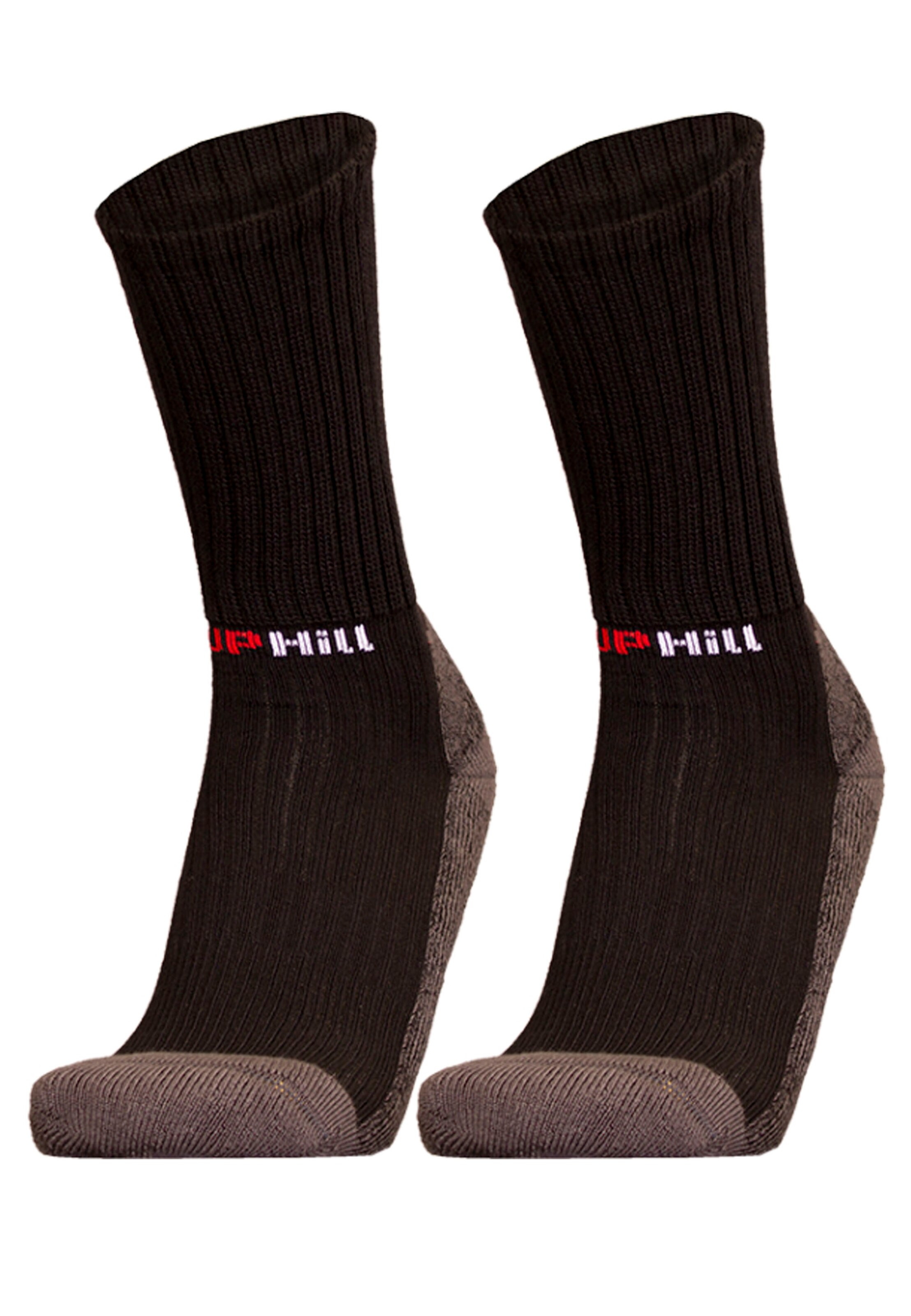 UphillSport Athletic Socks 'VIRVA' in Black
