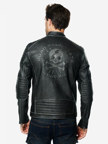 KOROSHI Přechodná bunda – černá