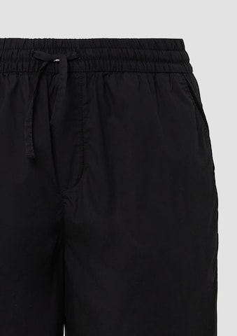 s.Oliver Wide leg Broek in Zwart