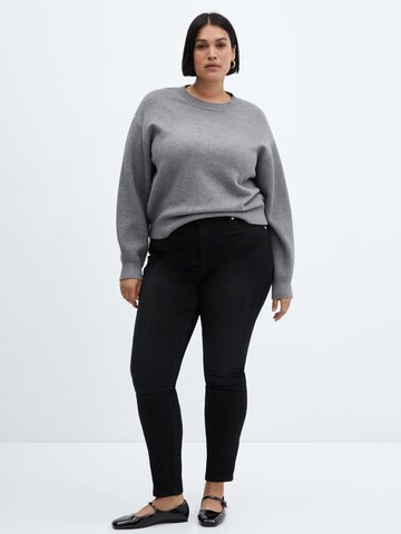 MANGO Skinny Farmer 'Abby' - fekete