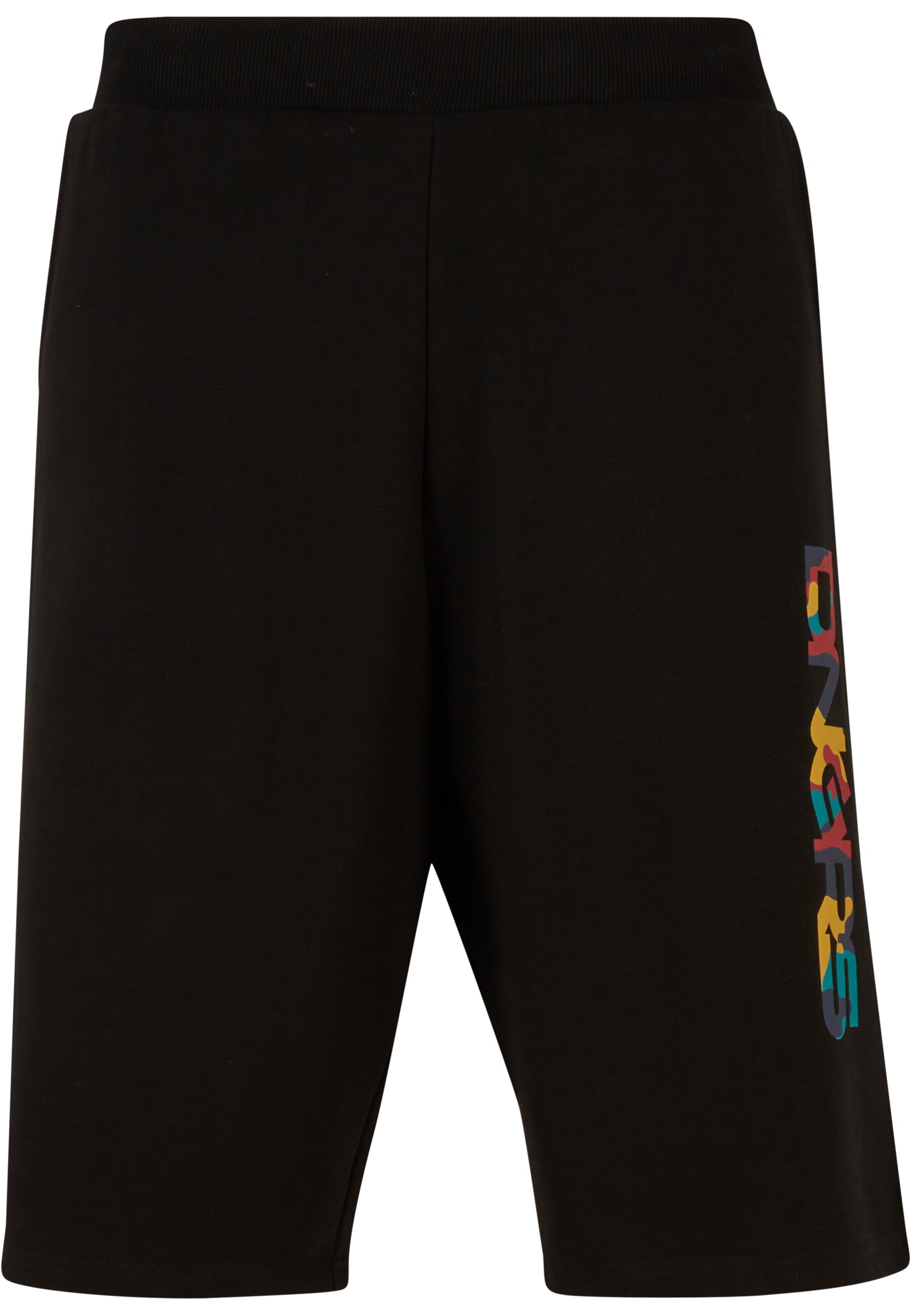 Dangerous DNGRS Trousers in Black: front