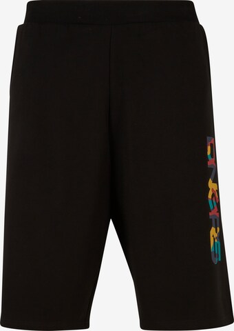 Dangerous DNGRS Pants in Black: front