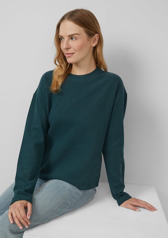 Sweat-shirt s.Oliver en vert