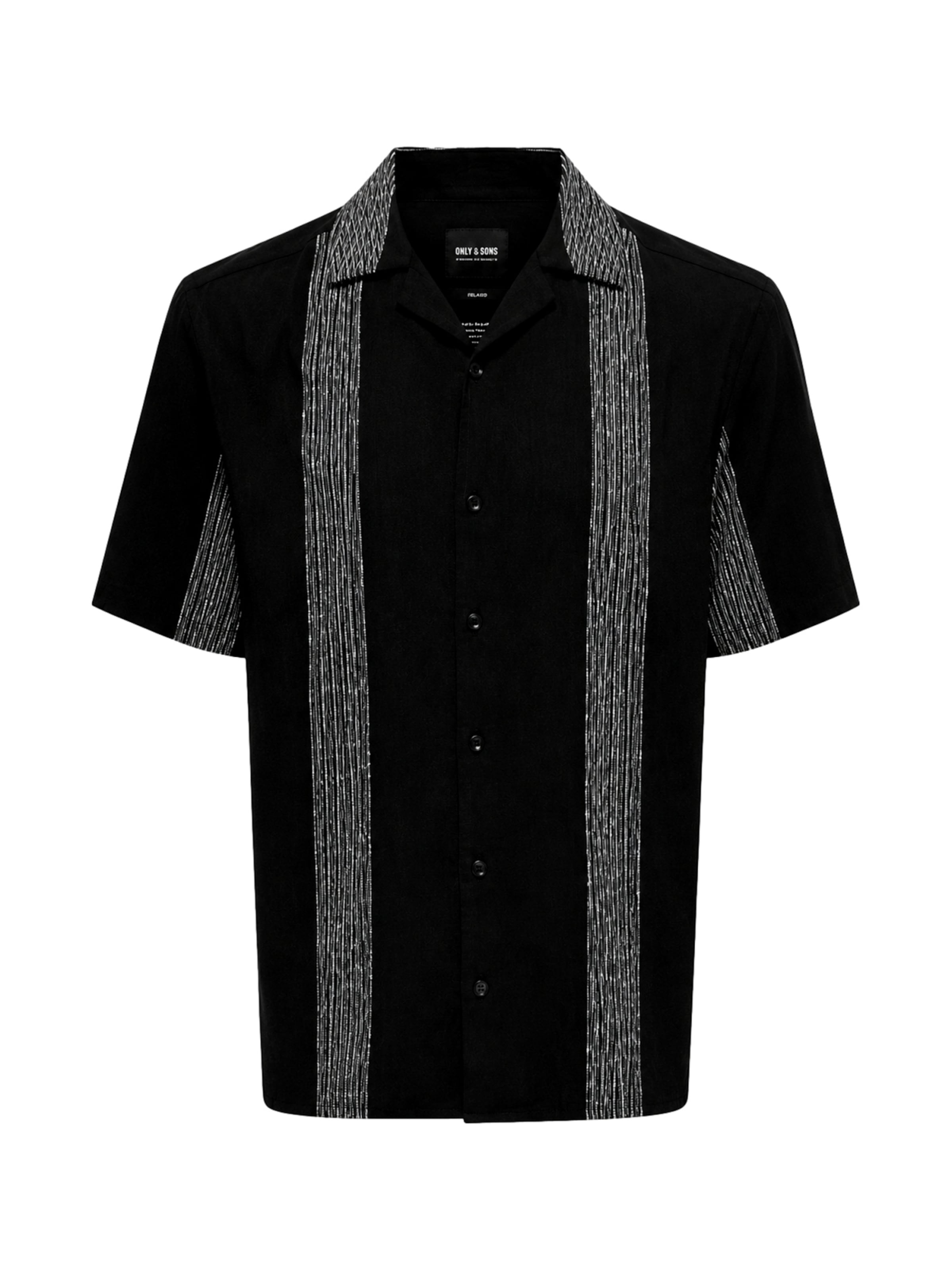 Only & Sons Футболка 'ONSAVI' в размере L в Черный, Обзор товара