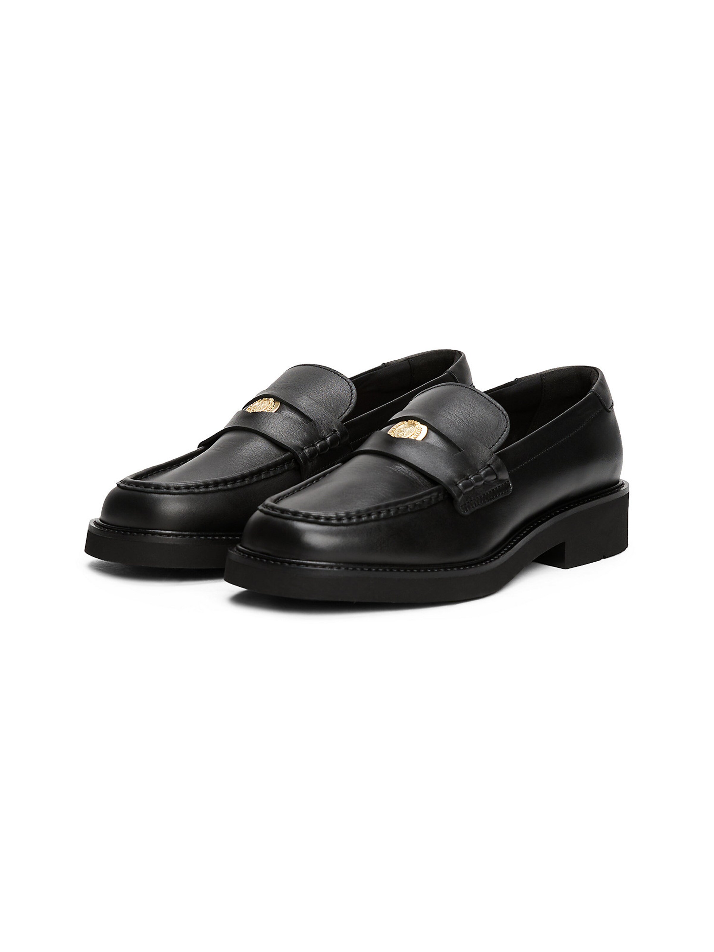 TOMMY HILFIGER Slipper in Schwarz