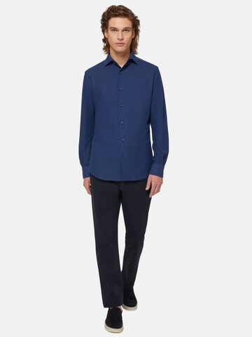 Coupe regular Chemise Boggi Milano en bleu