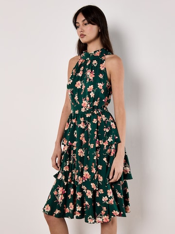 Apricot Dress in Green
