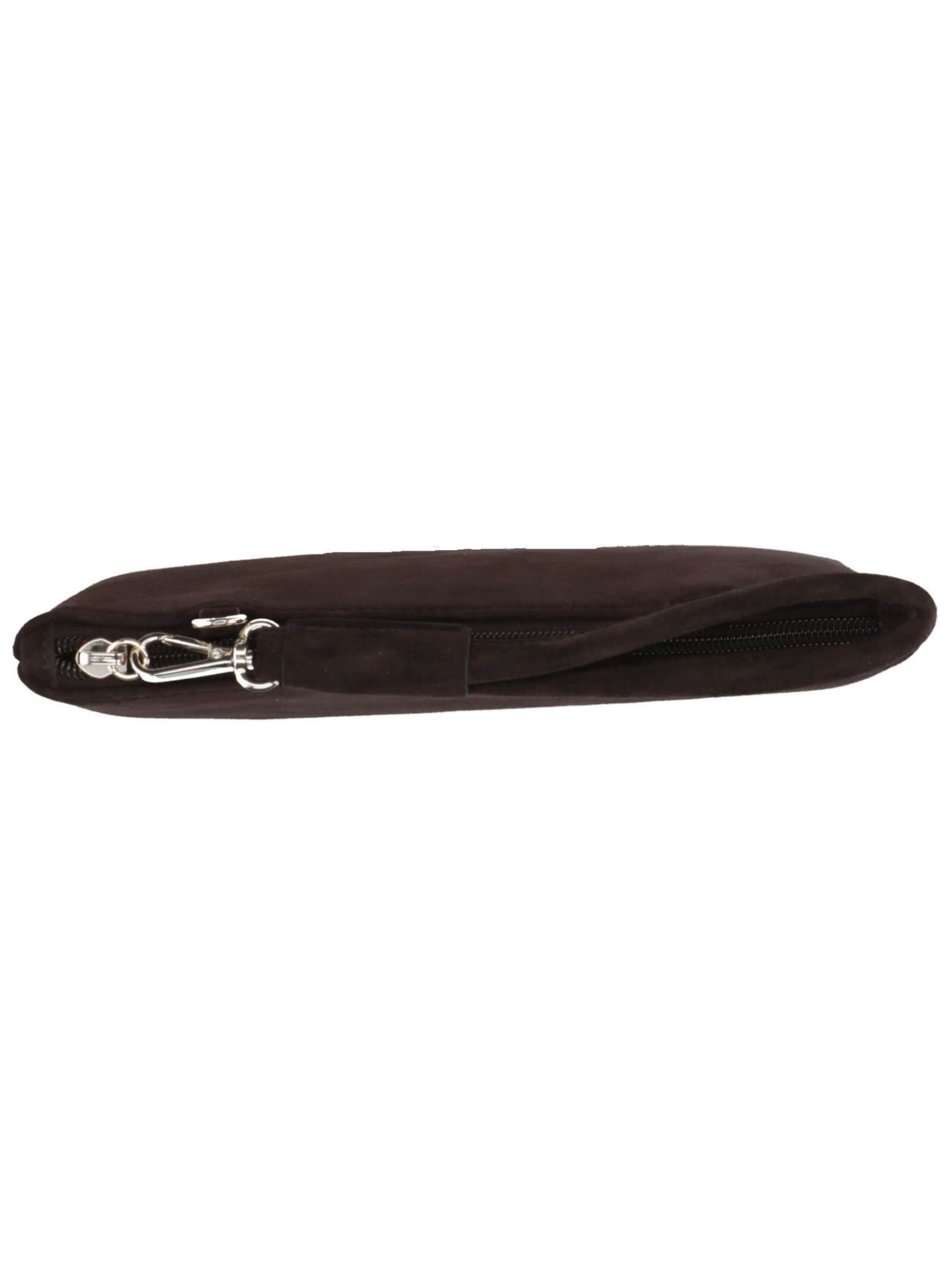 PETER KAISER Clutch in Braun: oben