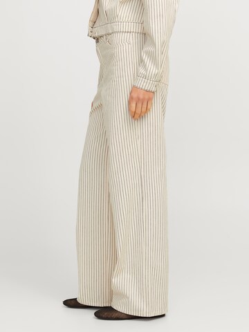 JJXX Wide leg Trousers 'JXMADDY TOKYO' in White