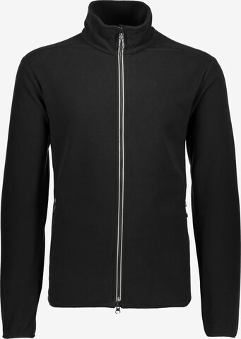 CMP Athletic Fleece Jacket in Black: front