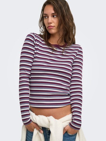 ONLY Shirt 'ONLVal' in Rot
