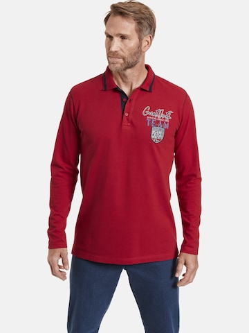 T-Shirt 'Kittu' Jan Vanderstorm en rouge : devant