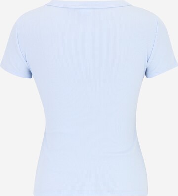 Gap Petite T-Shirt 'BRANNA RINGER' in Blau