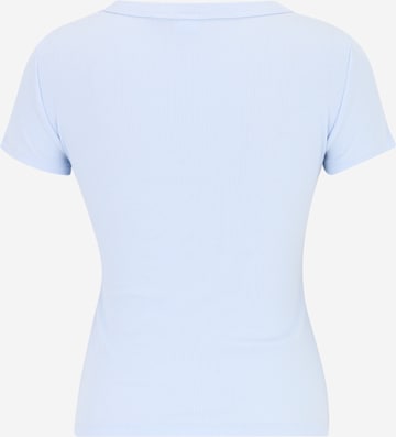 Gap Petite Shirt 'BRANNA RINGER' in Blauw