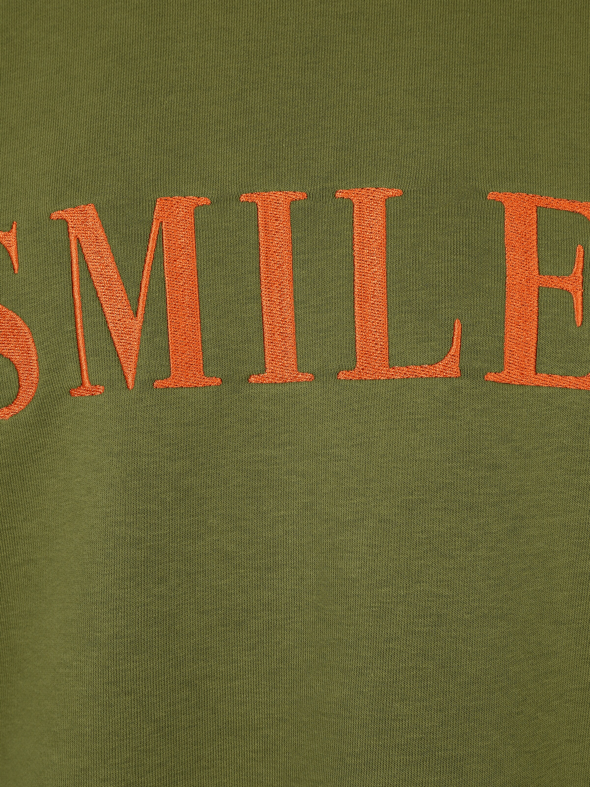 Smiles Majica 'Jay' | zelena barva