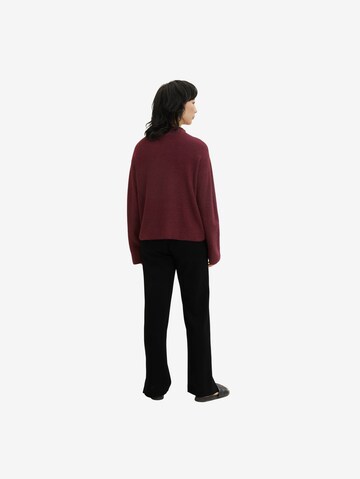 TOM TAILOR Pullover in Rot