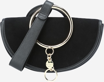 Borsa a mano di See by Chloé in nero: frontale