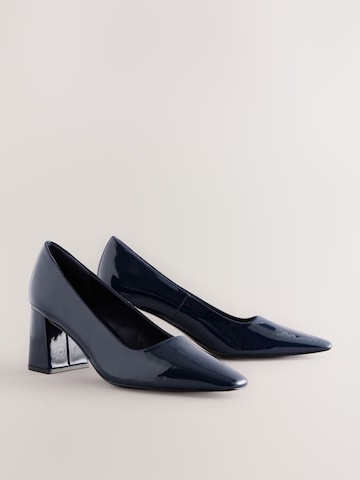 Next - Zapatos con plataforma en azul