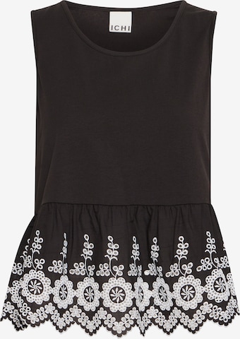 juoda ICHI Palaidinė be rankovių 'IHMALUI': priekis