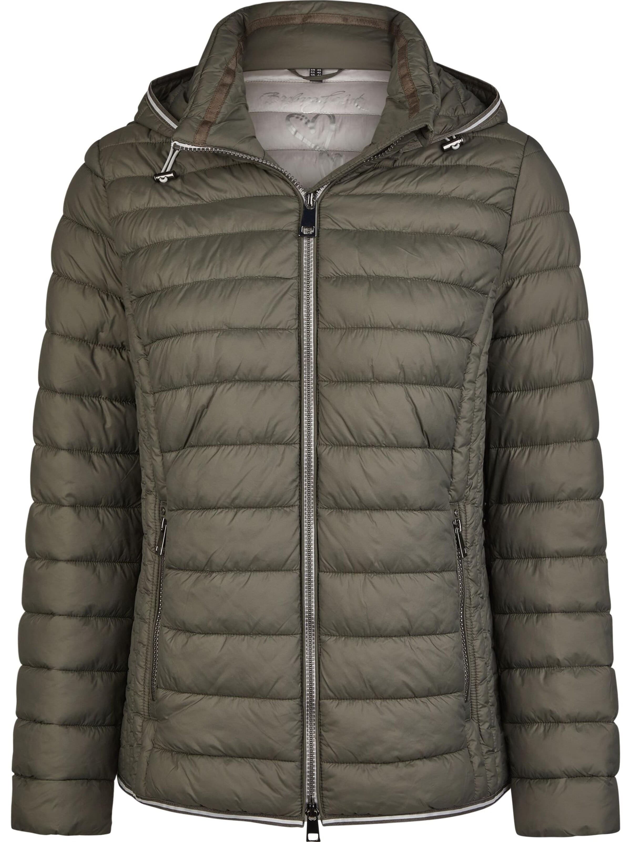 Barbara Lebek Between-Season Jacket in Green: front