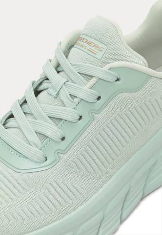 zils SKECHERS Zemie brīvā laika apavi 'Bobs B Flex Hi - Flying Hi'