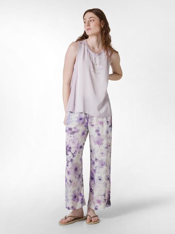 DEHA Wide leg Broek in Lila
