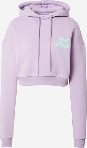 On Vacation Club Sweatshirt in Purple: front