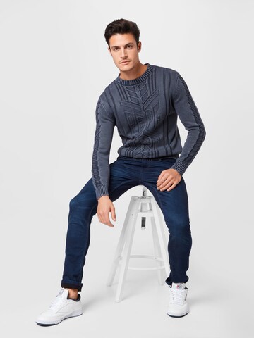 Pepe Jeans Pullover 'Bernard' in Blau