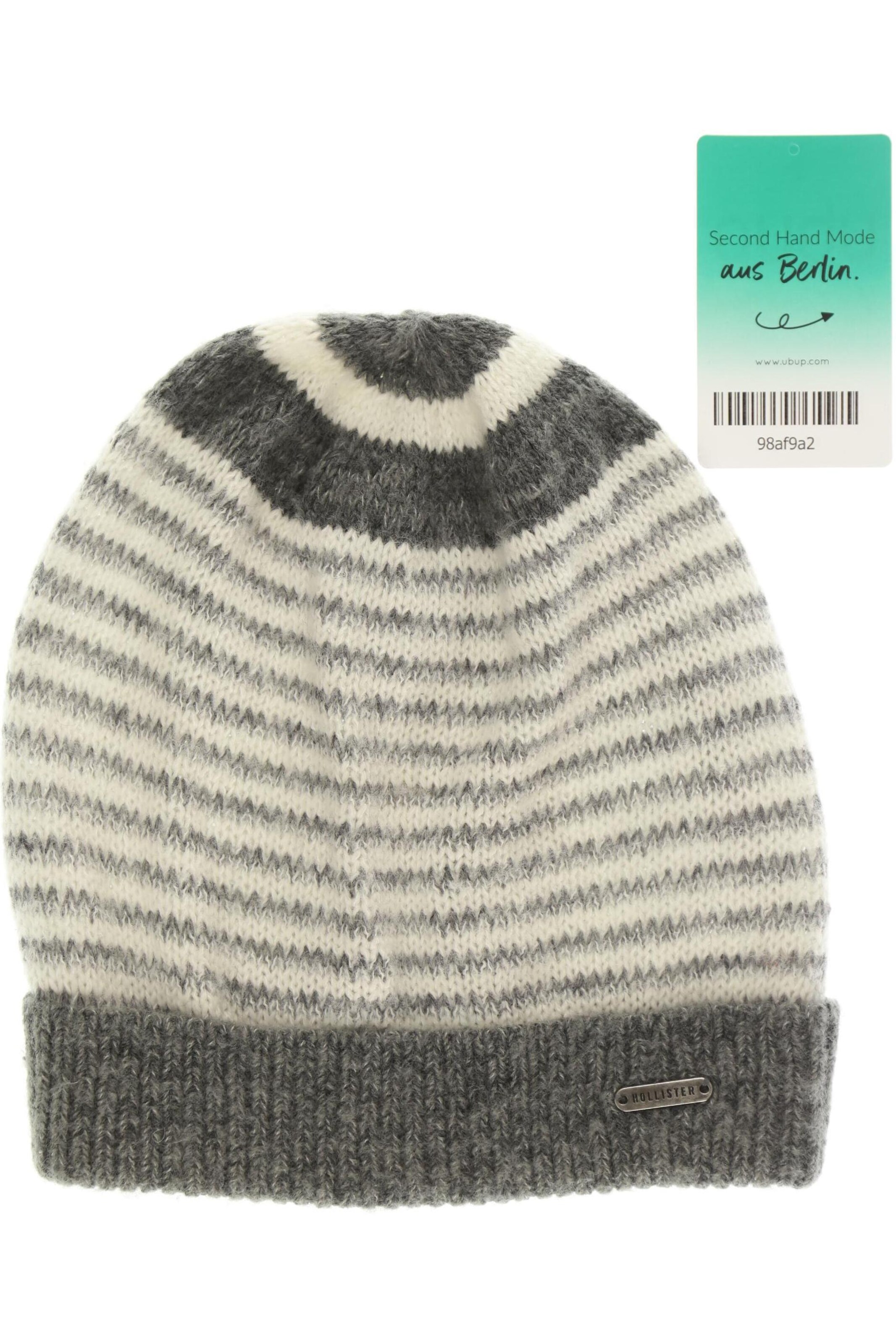 HOLLISTER Hat & Cap in One size in Grey: front