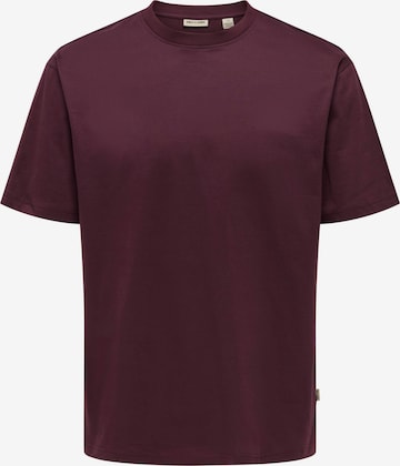 ONLY Shirt in Red: front