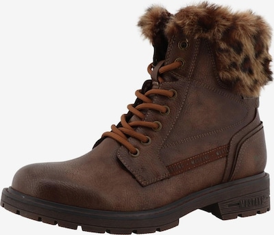 MUSTANG Lace-up bootie 'Bienke' in 36 in Brown, Item view