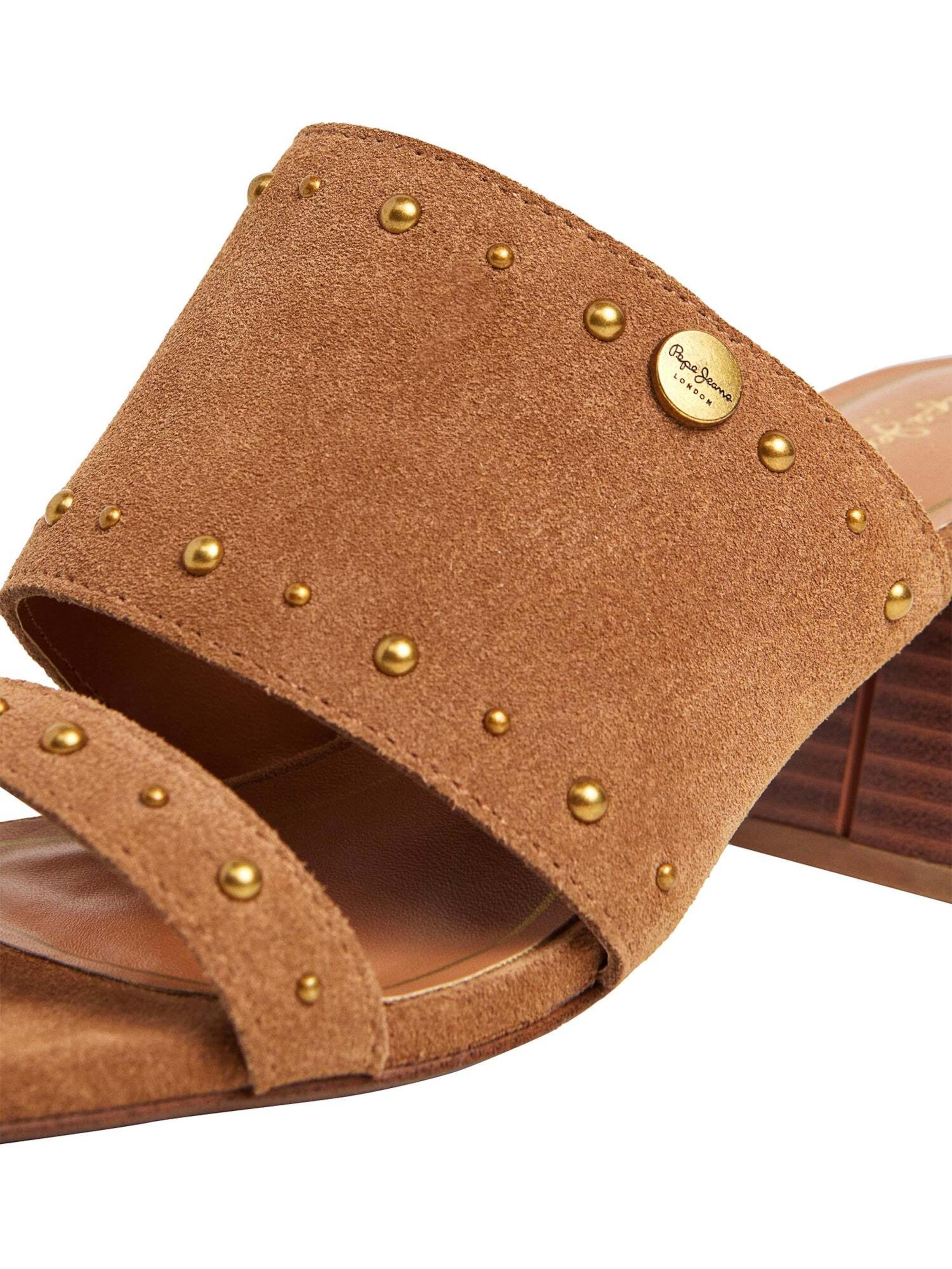 Sandales 'CARISSE' Pepe Jeans en marron