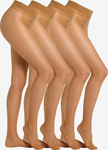 camano Fine Tights in Brown: front