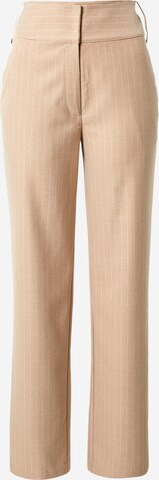 Guido Maria Kretschmer Women Regular Hose 'Annelie' in Beige: predná strana