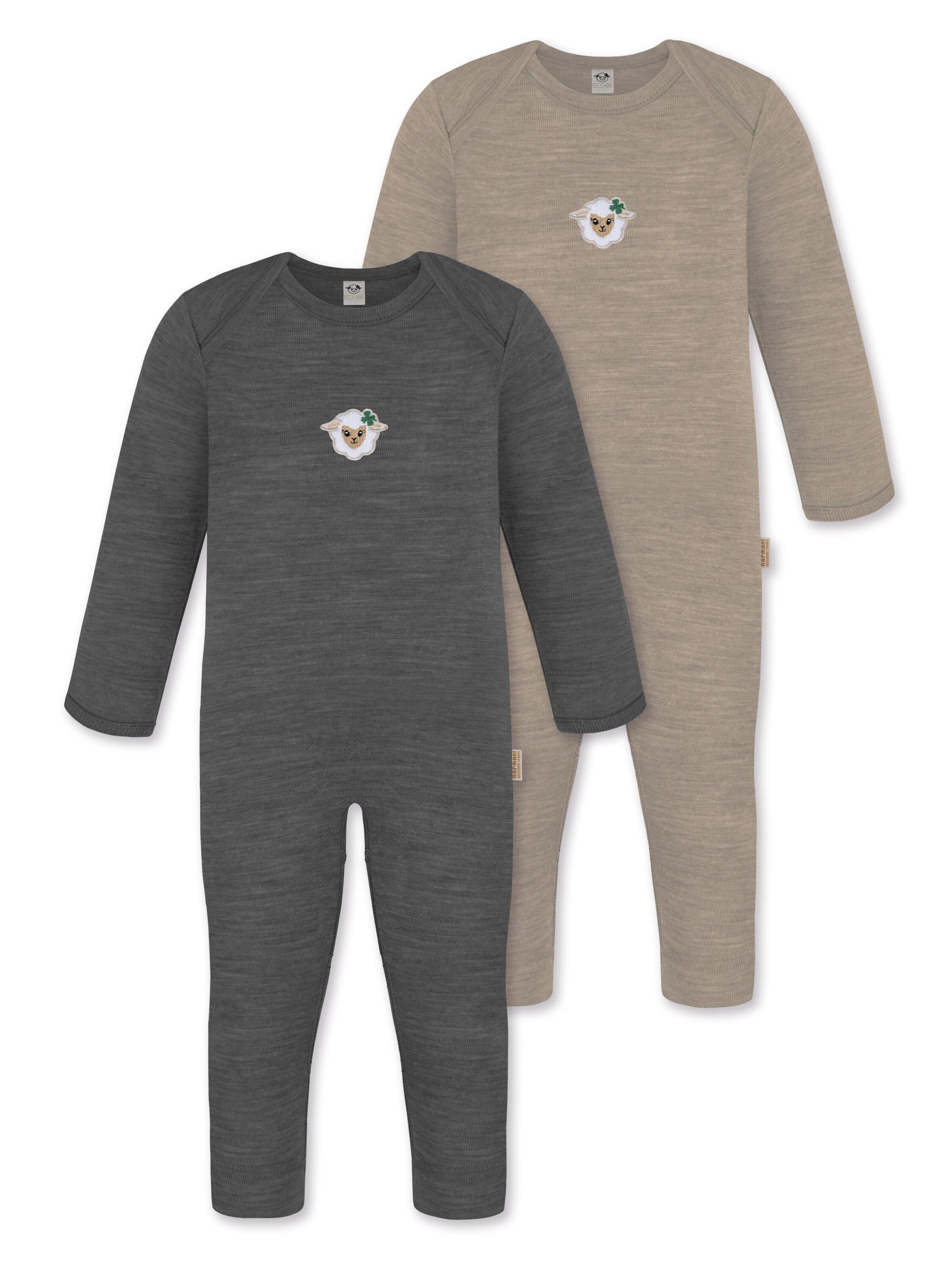 normani Rompertje/body 'Waverly' in Beige: voorkant