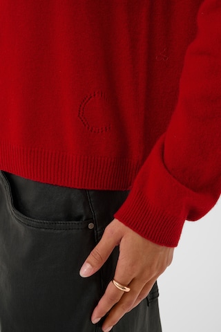 Cream Trui in Rood