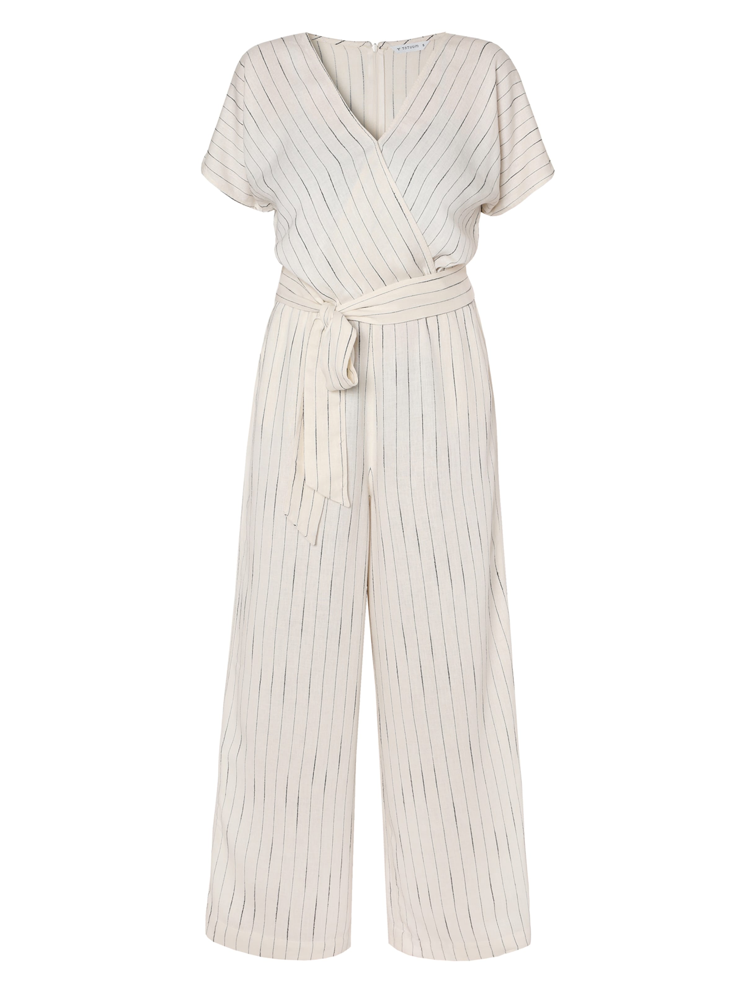 TATUUM - Jumpsuit en blanco: frente