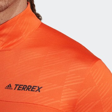 T-Shirt fonctionnel ADIDAS TERREX en orange
