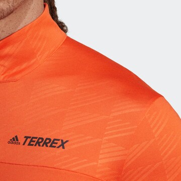 ADIDAS TERREX Funktionsshirt in Orange