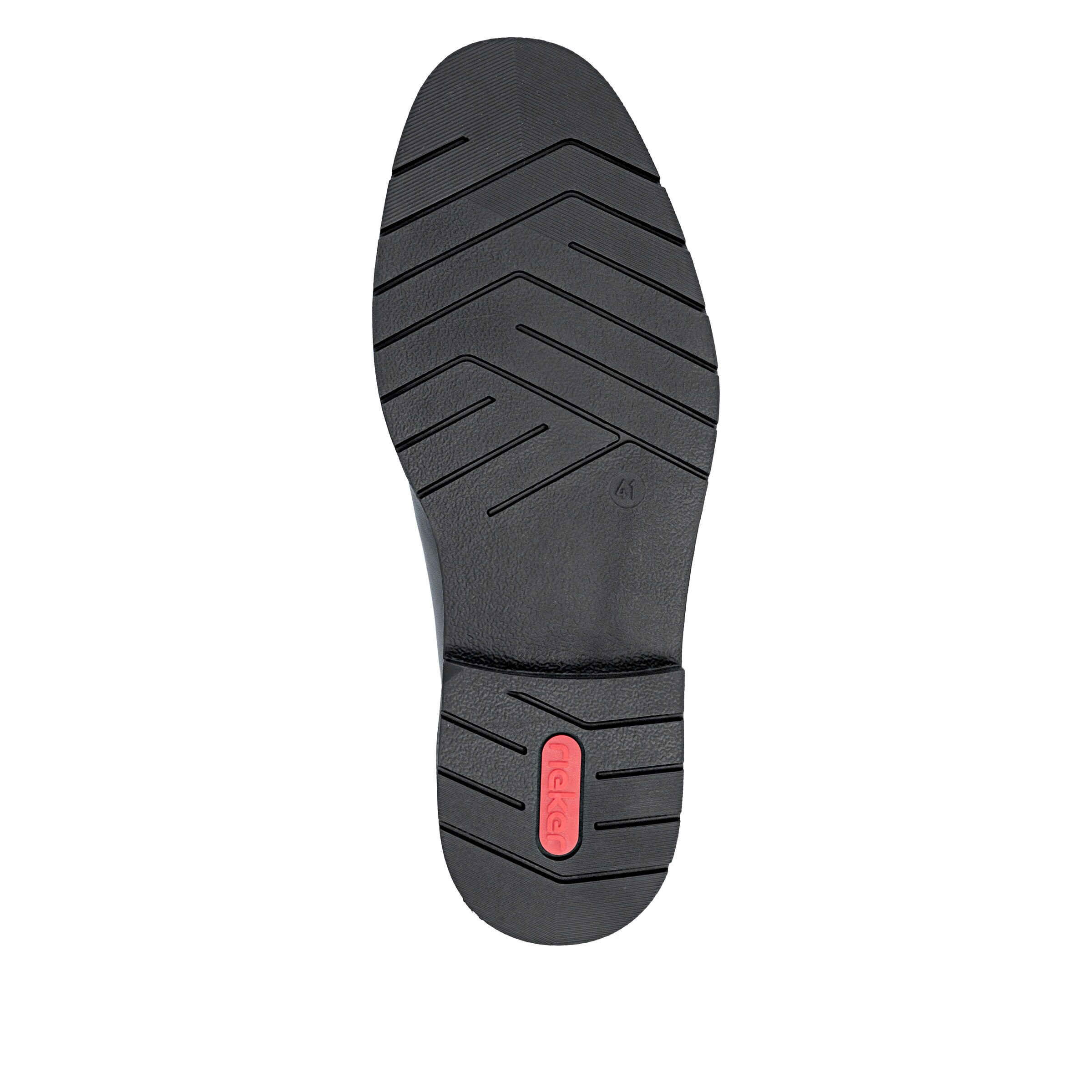 Chaussure à lacets Rieker en noir