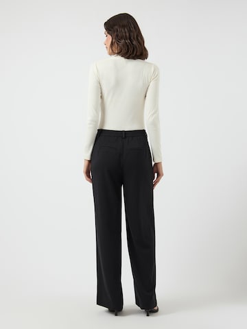 YAS - Pierna ancha Pantalón 'YASSUSSI' en negro