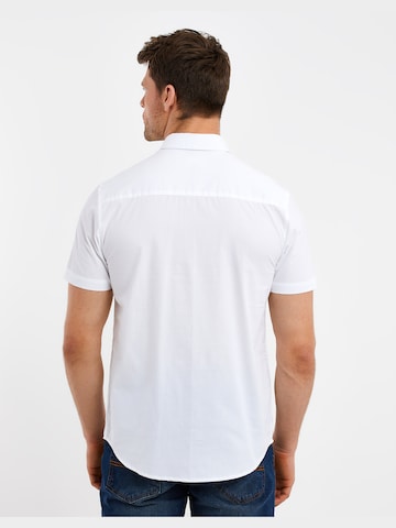 Threadbare - Regular Fit Camisa 'Furore' em branco