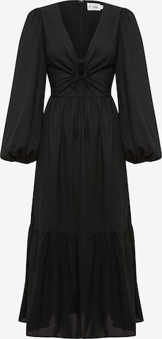 Calli Klänning 'ALISA' i svart: framsida